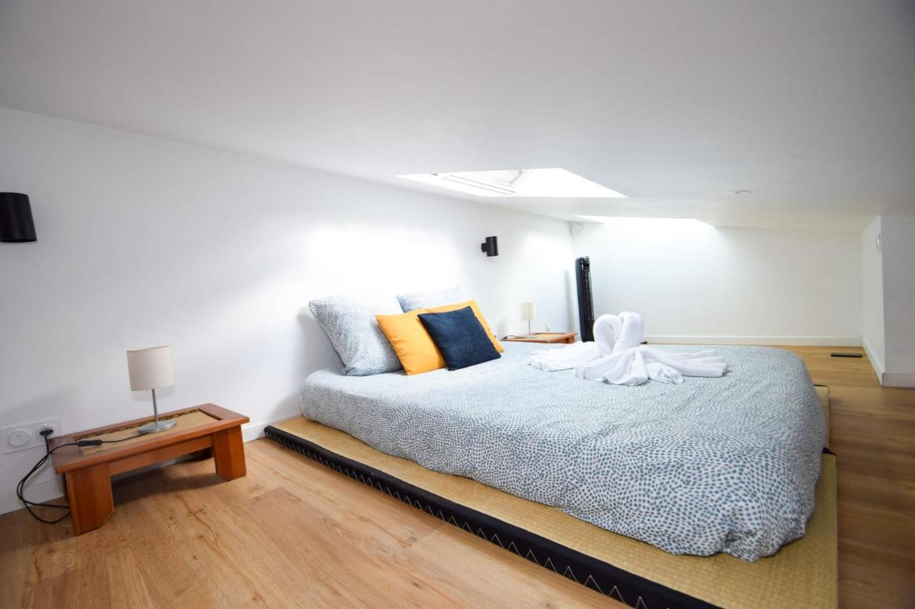 Appartement Studio mezzanine 3-4 pers tout équipé WIFI à Montreuil  Extérieur photo
